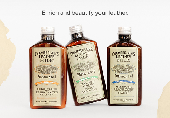 Enrich and beautify your leather.