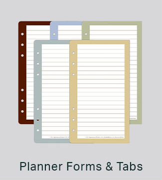 Planner Forms and Tabs.