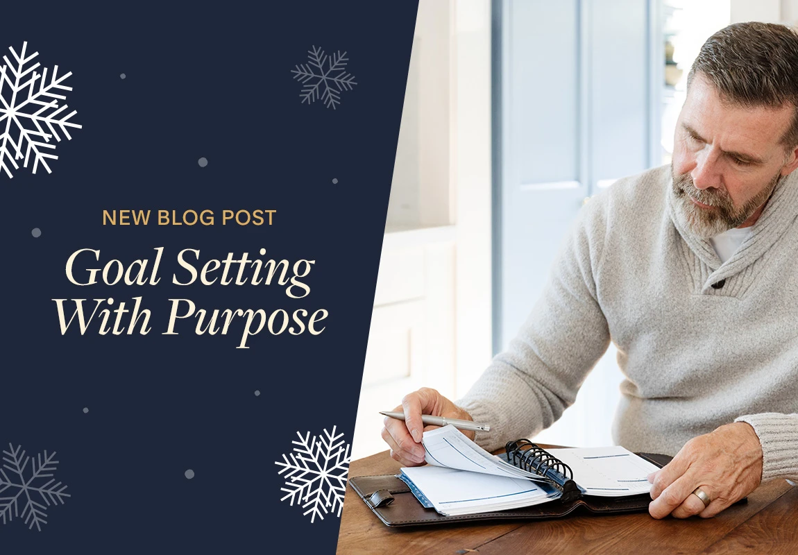 New Blog Post. Goal Setting With Purpose.