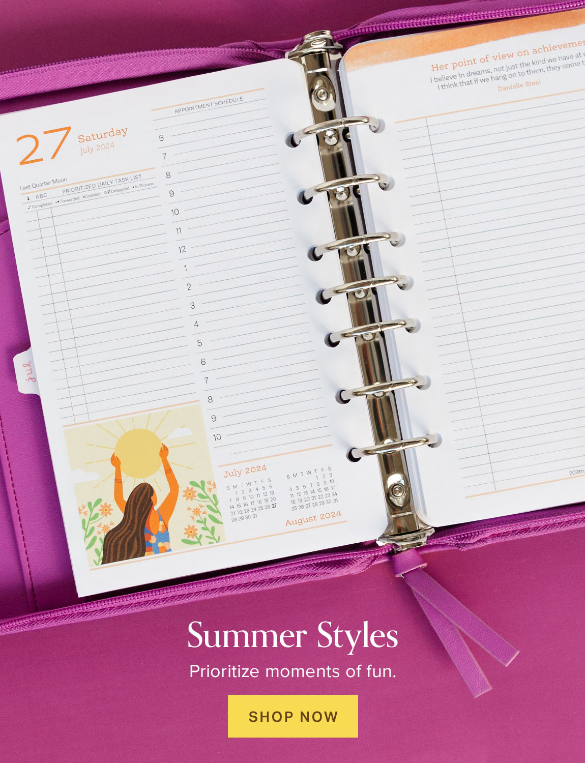 Lead your life with the Franklin Planner planning system