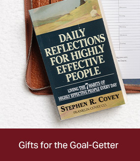 Gifts for the goal getter.