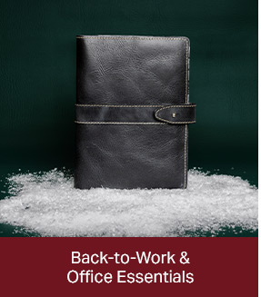 Back to work and office essentials.