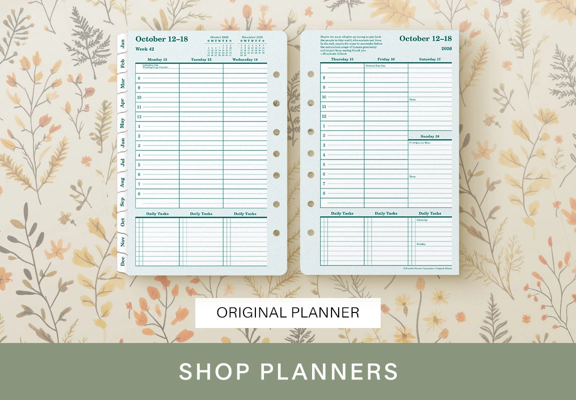 Planners.