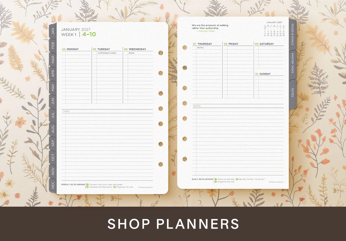 Planners.
