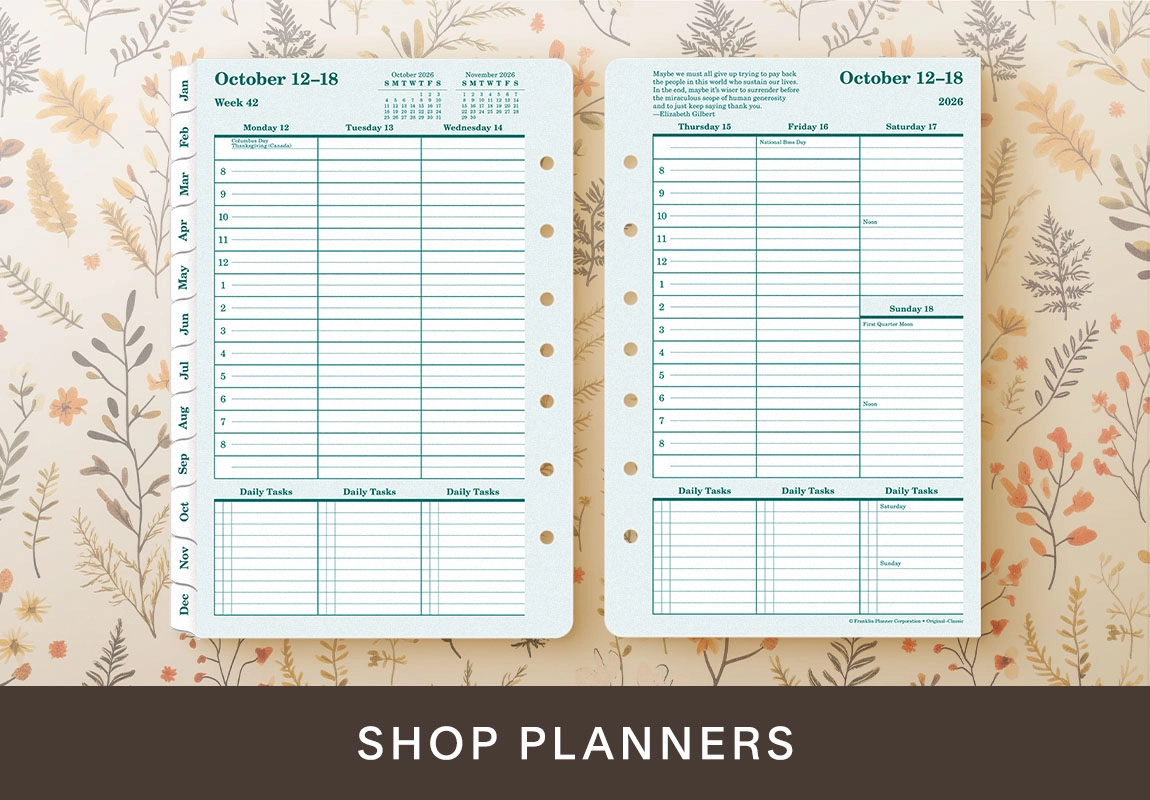Planners.