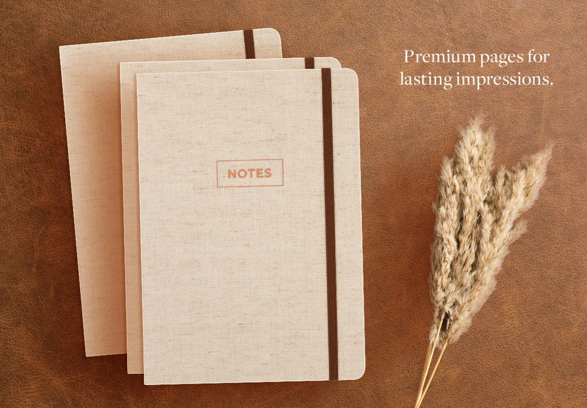 Premium pages for lasting impressions.