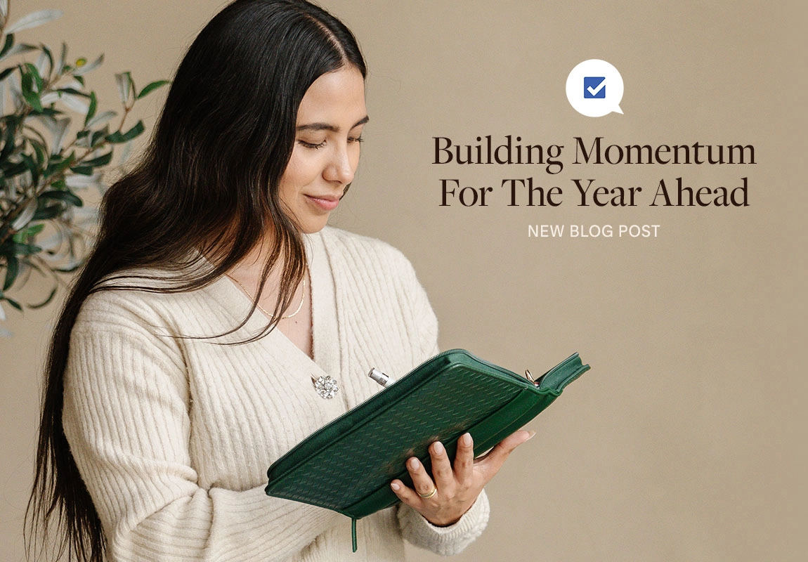 New Blog Post. Building Momentum For The Year Ahead.