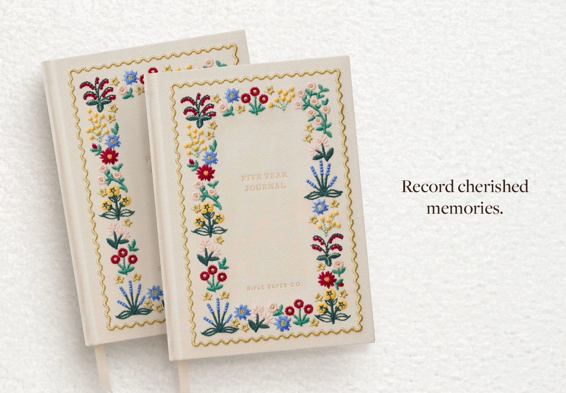 Record cherished memories.