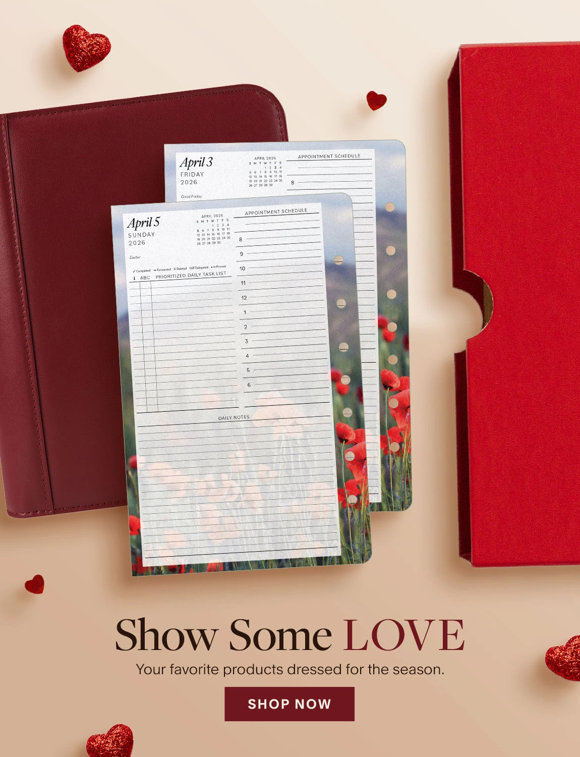 Show Some LOVE. Your favorite products dressed for the season.Shop Now.