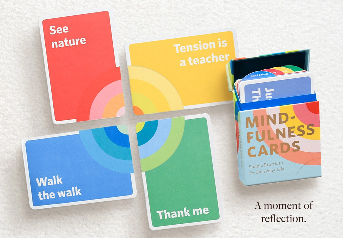 A moment of reflection.