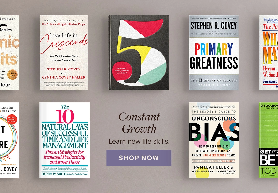 Constant Growth. Learn new life Skills. Shop Now