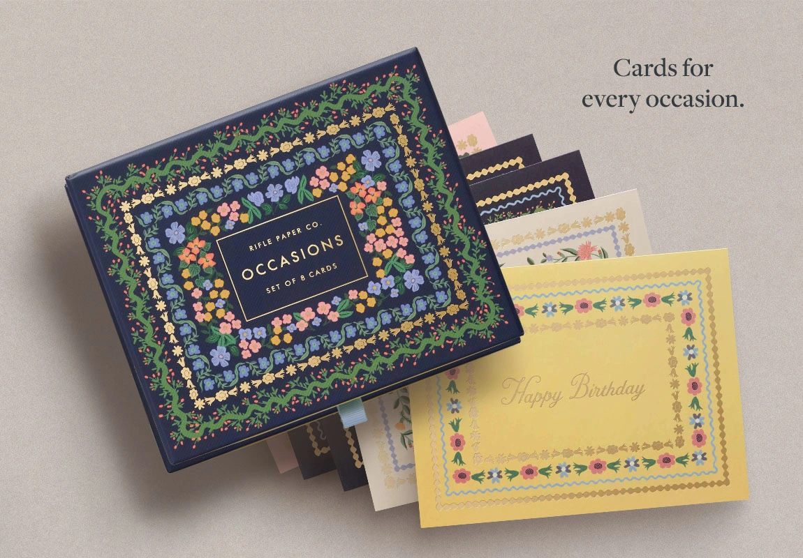 Cards for every occasion.