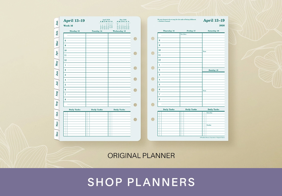 Planners.