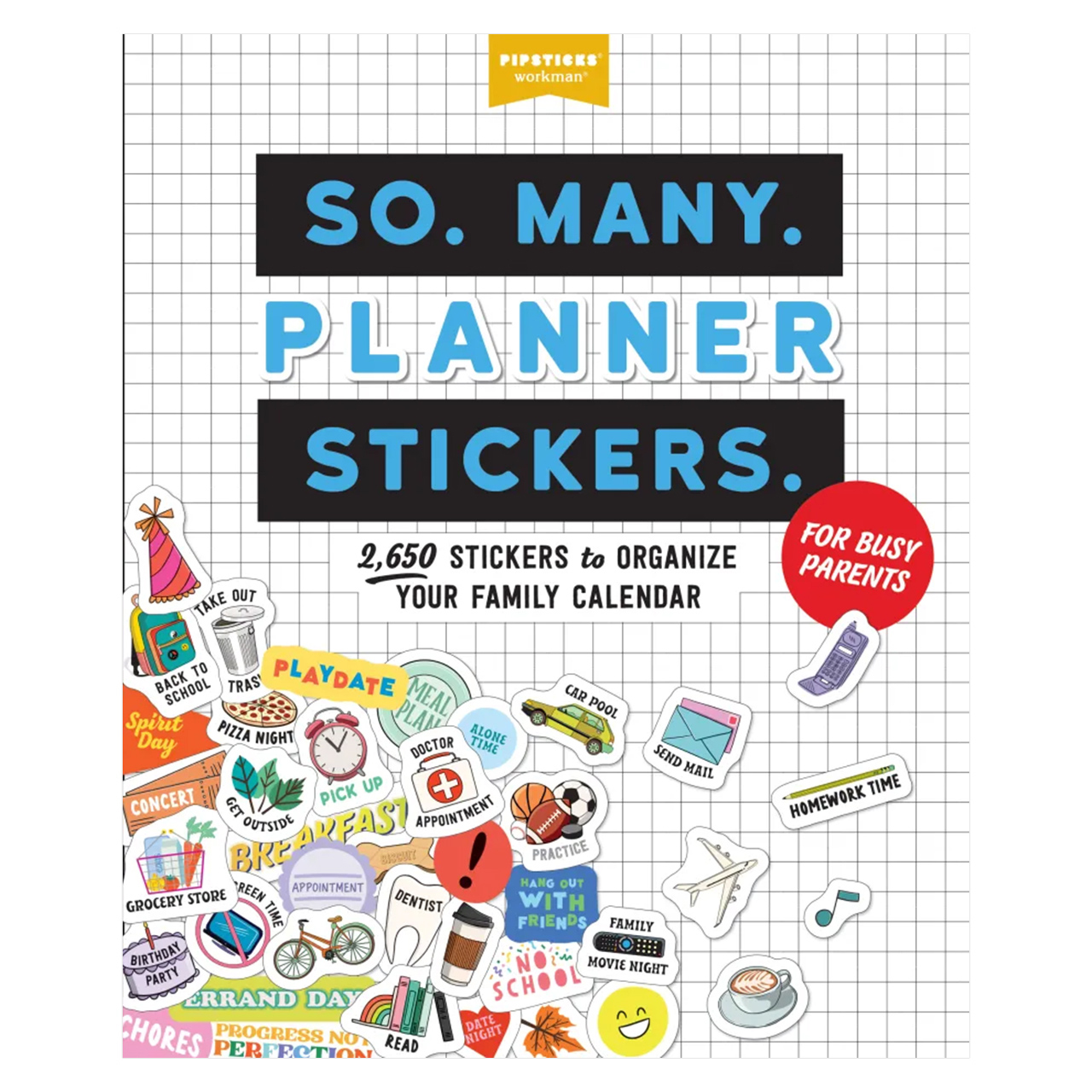 So. Many. Planner Stickers for Parents