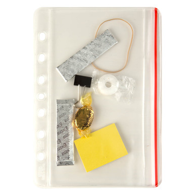 ★COURONNE★ Maccare Business Card Holder_RCWGX24114BUL Insertables Categorized Business Card Holder - Franklin Planner