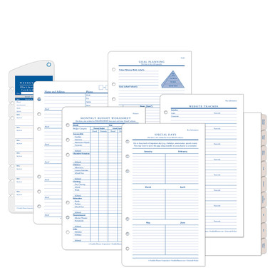 Simulated Leather Distressed Zipper Binder