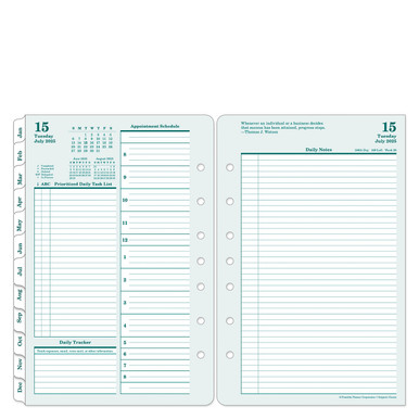 Original Two Page Per Day Ring-bound Planner